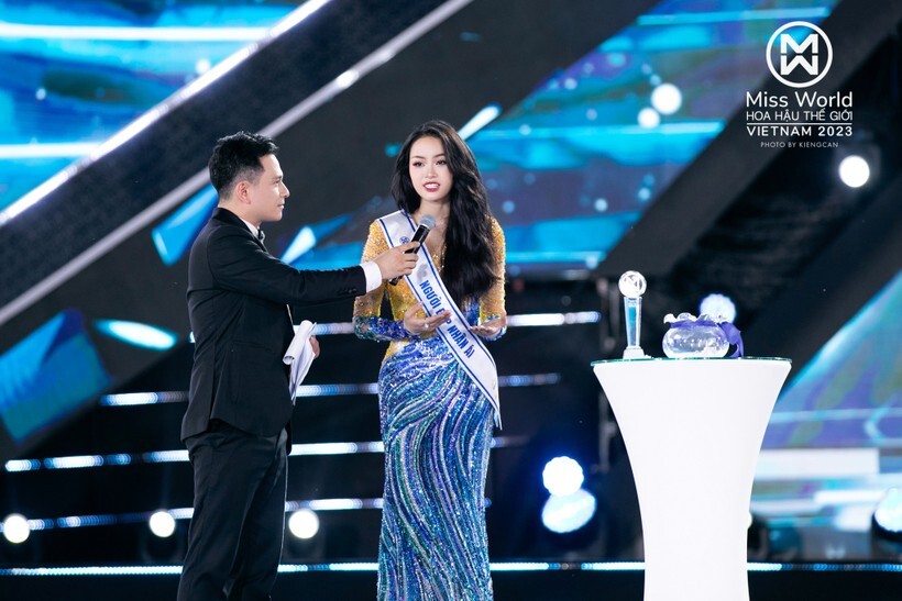 Nhan sắc ngọt ngào của Á hậu Miss World Vietnam 2023