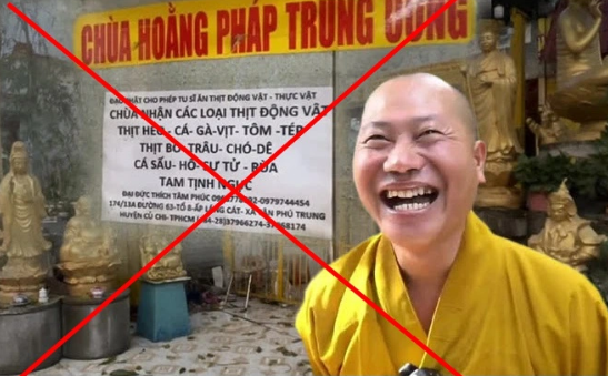 Giáo hội Phật giáo Việt Nam TP HCM nói gì về người mặc pháp phục tại quán nhậu