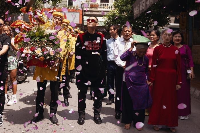 Cường Seven và Vũ Ngọc Anh tổ chức lễ hỏi tại Hà Nội 