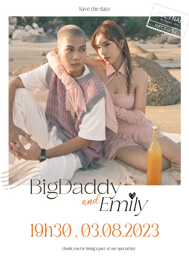 BigDaddy - Emily sẽ tổ chức đám cưới bên bờ biển, có dàn phù dâu, phù rể cực hot