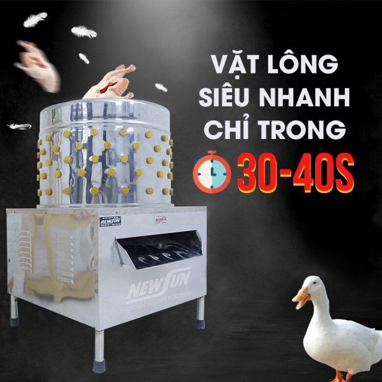 Tư vấn cách chọn mua máy vặt lông gà vịt chất lượng tốt, giá rẻ