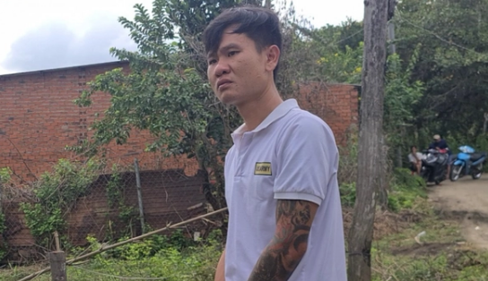 Nguyễn Thanh Tuấn bạo hành bé trai 2 tuổi ở Bình Phước đến tử vong. Ảnh: vov.vn