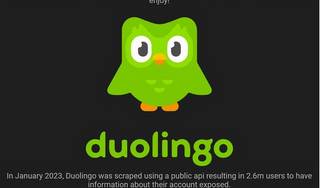 Dữ liệu 2,6 triệu người dùng DuoLingo, trong đó có người Việt bị phát tán miễn phí 