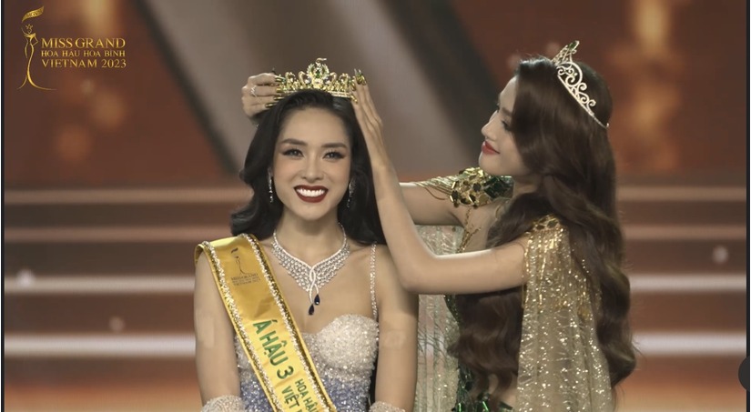 Lê Hoàng Phương đăng quang Miss Grand Vietnam 2023