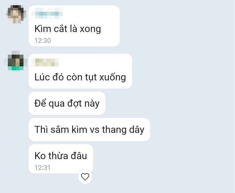 Sau vụ cháy chung cư mini, dân Hà Nội vội vàng đi mua thang dây, kìm sắt, mặt nạ đề phòng hỏa hoạn