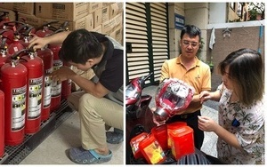 Sau vụ cháy chung cư mini, dân Hà Nội vội vàng đi mua thang dây, kìm sắt, mặt nạ đề phòng hỏa hoạn