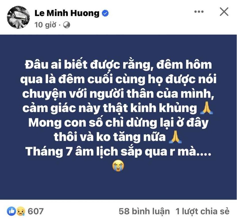 Nghệ sĩ Việt không nén nổi đau thương trước những tổn thất của vụ cháy chung cư mini ở Hà Nội