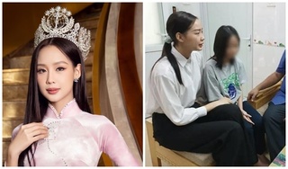 Hoa hậu Bảo Ngọc nhận nuôi bé gái mất cả gia đình trong vụ cháy chung cư mini ở Hà Nội