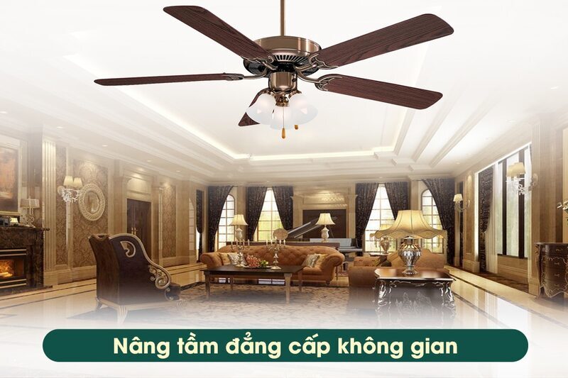 Quạt trần LuxuryFan - Nơi bán quạt trần chất lượng và uy tín nhất