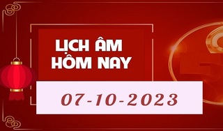 Lịch âm 7/10 - Âm lịch hôm nay ngày 7/10/2023 chính xác nhất