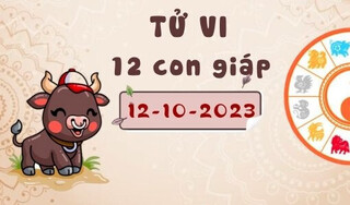 Tử vi 12 con giáp ngày 12/10/2023: Thân vận may tài lộc ghé thăm