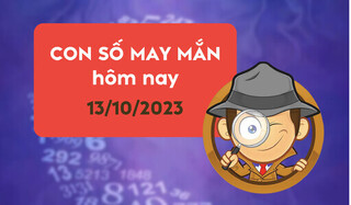 Con số may mắn hôm nay 13/10: Dãy số đại lợi giúp phát lộc phát tài