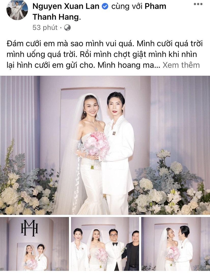 Giữ đúng lời hứa, hôm nay Hà Hồ và loạt sao Việt mới xả bộ ảnh cực sắc nét của vợ chồng Thanh Hằng 