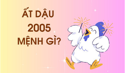 Sinh năm 2005 mệnh gì? Tuổi nên duyên với Ất Dậu 2005 là tuổi nào?