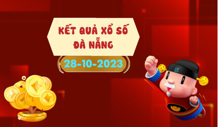 Kết quả xổ số Đà Nẵng ngày 28/10/2023, XSDNA 28/10, xổ số Đà Nẵng hôm nay