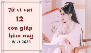 Tử vi vui 12 con giáp hôm nay ngày 1/11/2023: Tý chủ động Dậu tích cực