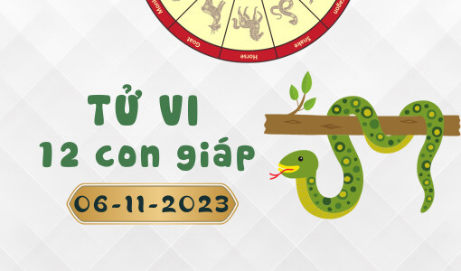 Tử vi 12 con giáp ngày 6/11/2023: Dậu tài lộc rực rỡ, Hợi gặp may mắn