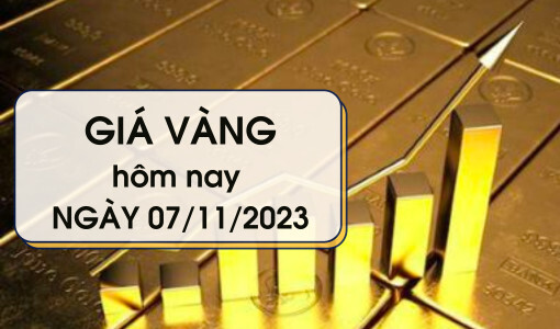 Giá vàng hôm nay 7/11/2023: Vàng trong nước, vàng Thế giới trên đà giảm sốc