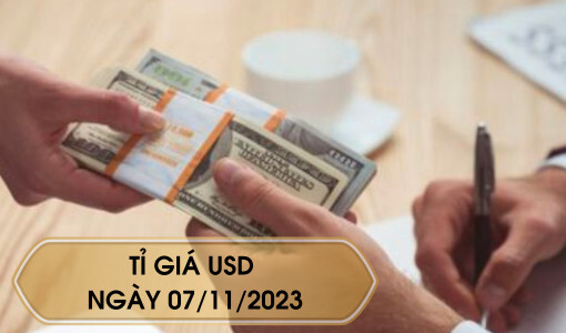 Tỷ giá USD hôm nay 7/11/2023: Trong nước giảm, Thế giới tăng