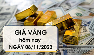 Giá vàng hôm nay 8/11/2023: giá vàng giàm tụt dốc 70 triệu đồng/lượng