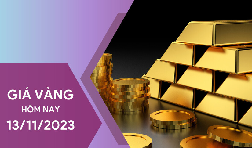 Giá vàng hôm nay 13/11/2023: Vàng tiếp tục đà giảm trong tuần mới