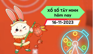 Kết quả xổ số Tây Ninh ngày 16/11/2023, XSTN 16/11, SXTN 16/11, xổ số Tây Ninh hôm nay thứ Năm ngày 16 tháng 11 năm 2023