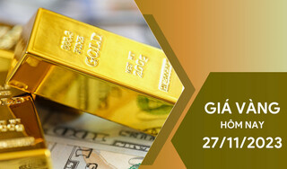 Giá vàng hôm nay 27/11/2023: Vàng tăng mạnh trên sàn giao dịch
