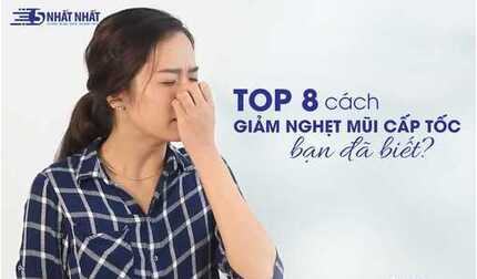 8 cách giảm nghẹt mũi cấp tốc - Bạn đã biết?