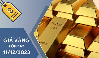 Giá vàng hôm nay 11/12/2023: Vàng giảm trên sàn giao dịch