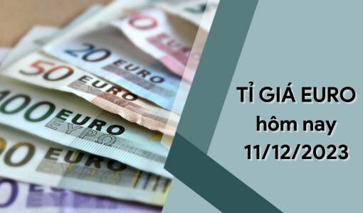 Tỷ giá Euro hôm nay 11/12/2023: Đầu tuần tăng nhẹ