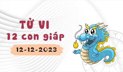 Tử vi 12 con giáp ngày 12/12/2023: Tỵ yên bình, Thân may mắn