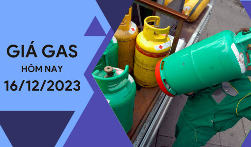 Giá gas hôm nay ngày 16/12/2023: Thế giới tăng nhẹ dưới 1%