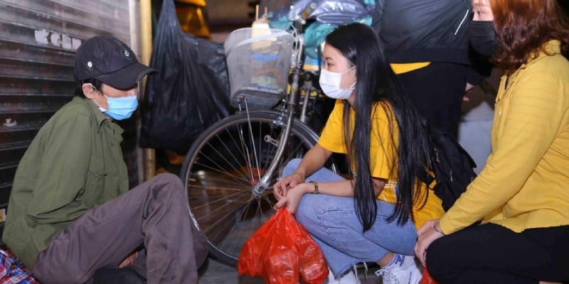 Chương trình thiện nguyện hỗ trợ các cụ già vô gia cư trên địa bàn Tp. Hồ Chí Minh