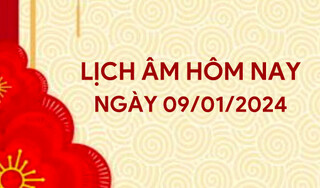 Lịch âm 09/01 - Âm lịch hôm nay 09/01, xem giờ tốt, hướng xuất hành