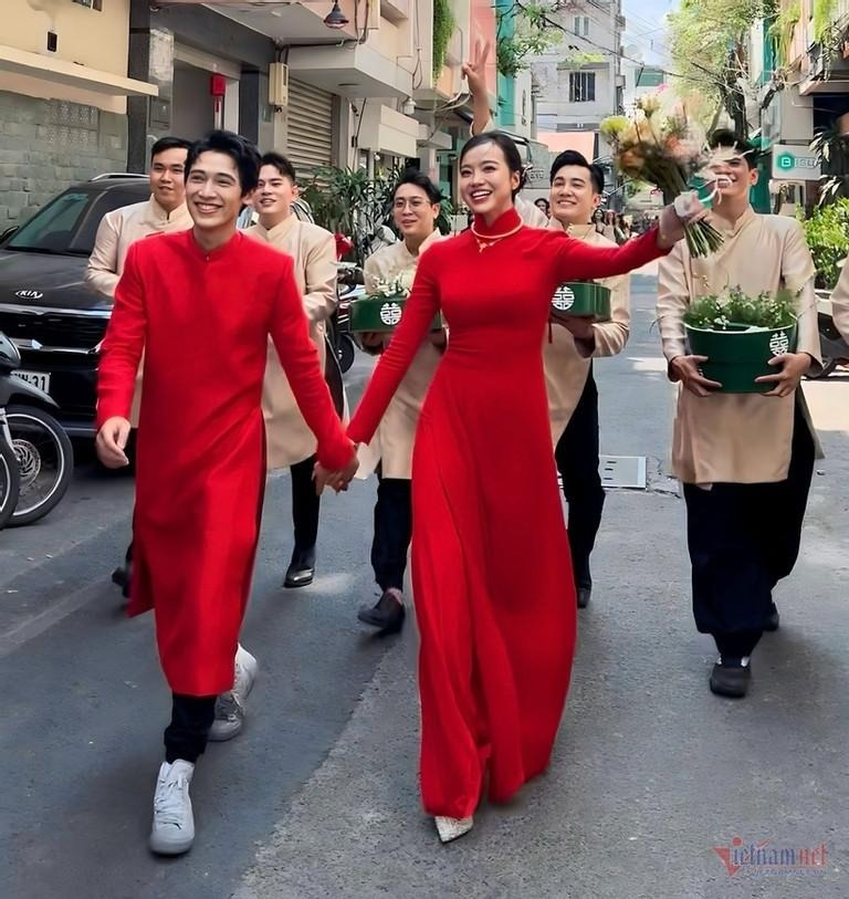 Đám cưới Hoa hậu Kiều Ngân và Tronie 365 quy tụ nhiều nghệ sĩ Việt góp mặt