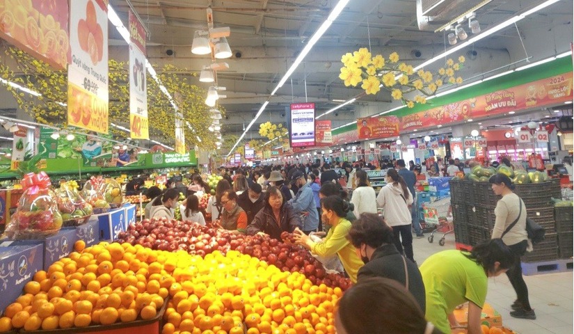 Hà Nội: 1.300 điểm bán hàng từ mùng 1 Tết, siêu thị tăng lượng hàng gấp đôi