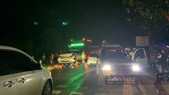Tai nạn giao thông liên hoàn trên Quốc lộ 6 ở Hòa Bình khiến 1 người tử vong