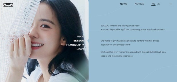Chị cả BLACKPINK Jisoo chính thức giới thiệu công ty riêng - BLISSOO