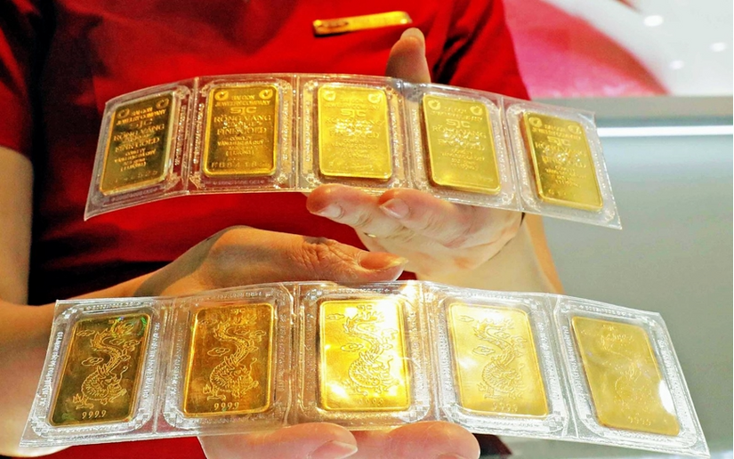 Giá vàng SJC tăng mạnh sát mốc 82 triệu đồng/lượng