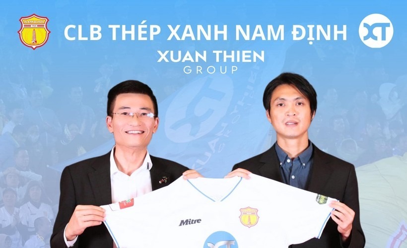 Tuấn Anh chính thức ký hợp đồng với Thép Xanh Nam Định