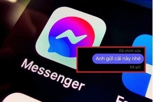 Messenger đã chính thức cho chỉnh sửa tin nhắn đã gửi