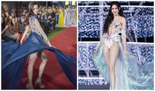 Phản ứng của Hoa hậu Đỗ Thị Hà khi nhận được khen có đôi chân đẹp nhất