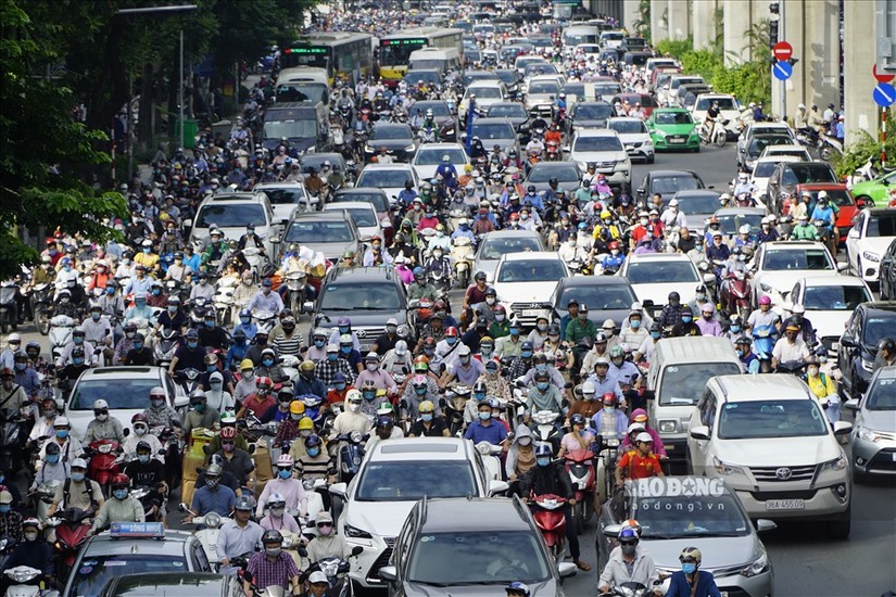 Sở Giao thông vận tải Hà Nội chỉ ra lý do khiến giao thông ùn tắc thường xuyên