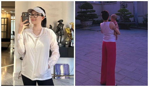 Lin Riin Linh Rin lần đầu công khai hình ảnh con gái từ sau khi sinh con