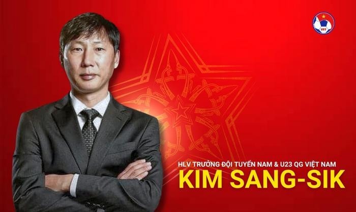 HLV Kim Sang-sik chính thức trở thành tân HLV ĐT Việt Nam