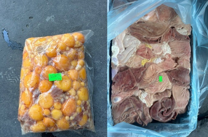 TP HCM tạm giữ 8 tấn thực phẩm đông lạnh không rõ nguồn gốc