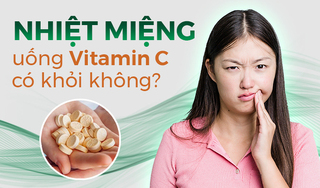 Nhiệt miệng uống vitamin C có khỏi không?