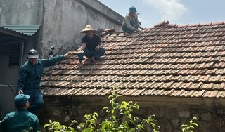 Quảng Ninh: Khẩn trương khắc phục hậu quả dông lốc khiến hơn 70 nhà dân bị tốc mái
