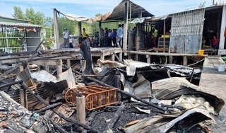 Cháy nhà liên tiếp ở Cà Mau, 8 căn nhà bị thiêu rụi