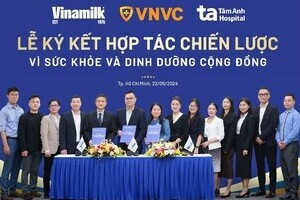 Kết hợp y tế và dinh dưỡng, vinamilk hợp tác chiến lược với VNVC và Bệnh viện Tâm Anh